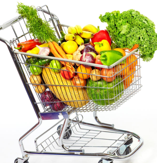Screenshot of Online Vegetable Store project